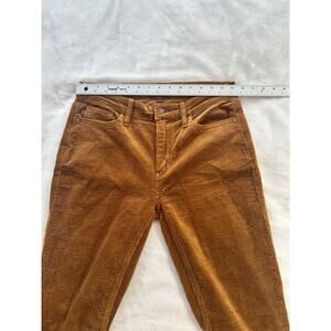 Judy Blue Straight Leg Corduroy Pants in Warm Rust